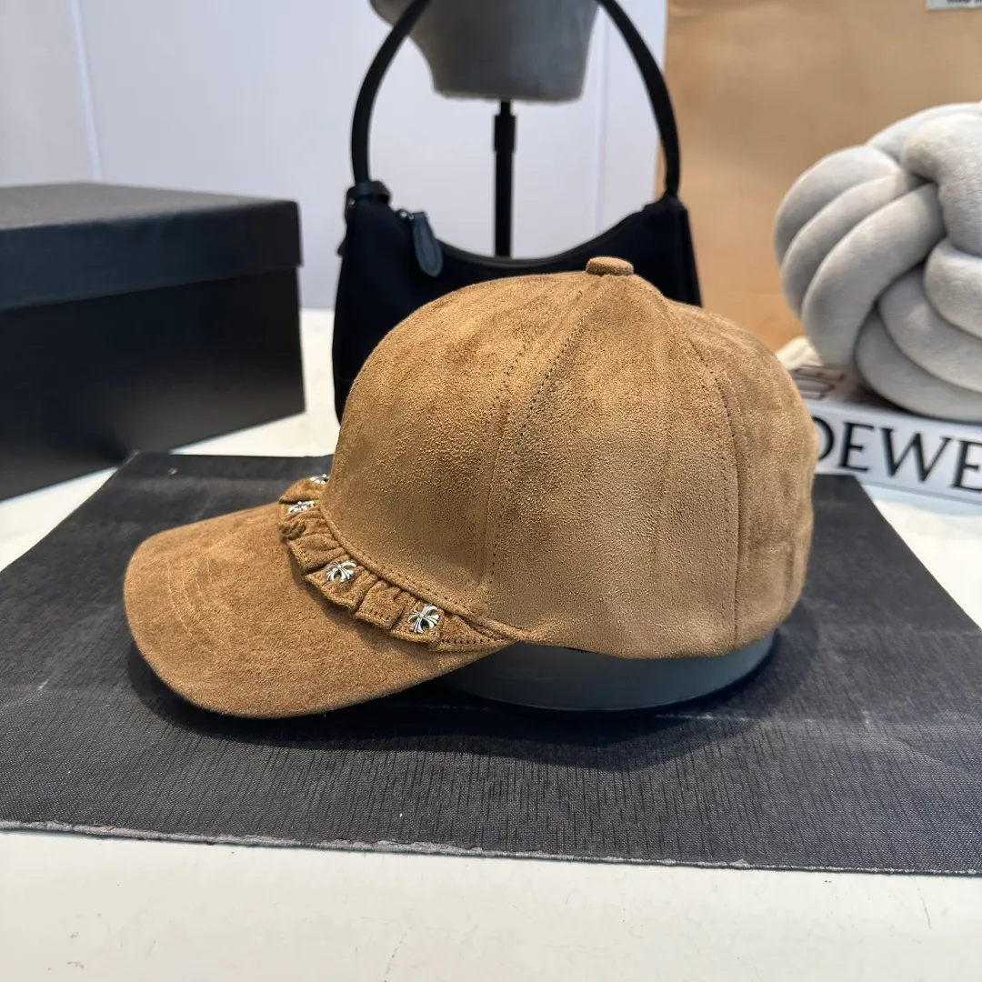 P70 Croxin's new brushed autumn baseball cap, the shape of the hat is super correct, the same style for men and women